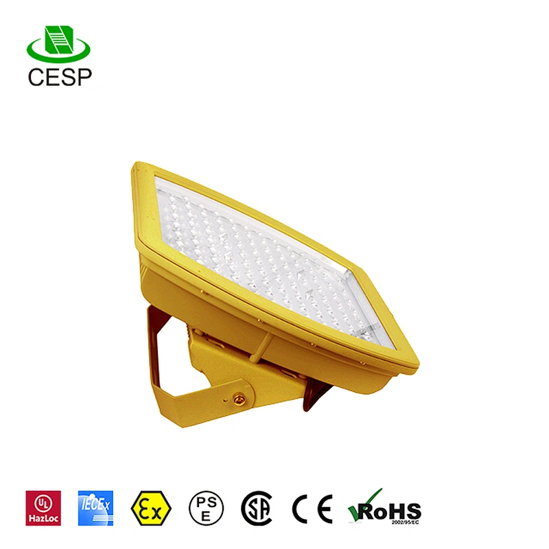 5 years warranty IP68 ATEX UL844 120w led explosion proof light