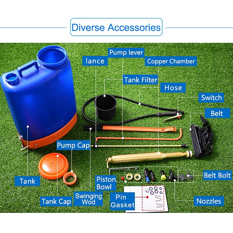 20L manual spray machine Agriculture knapsack hand plastic sprayer