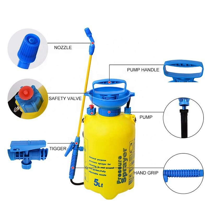 5L Car Washer Shoulder pressure Sprayer