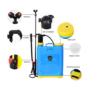 16L manual spray machine Agriculture knapsack hand plastic sprayer