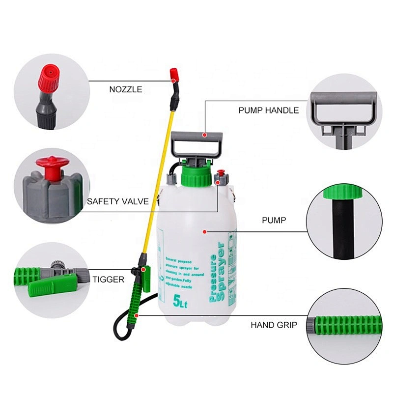 5L Car Washer Shoulder pressure Sprayer