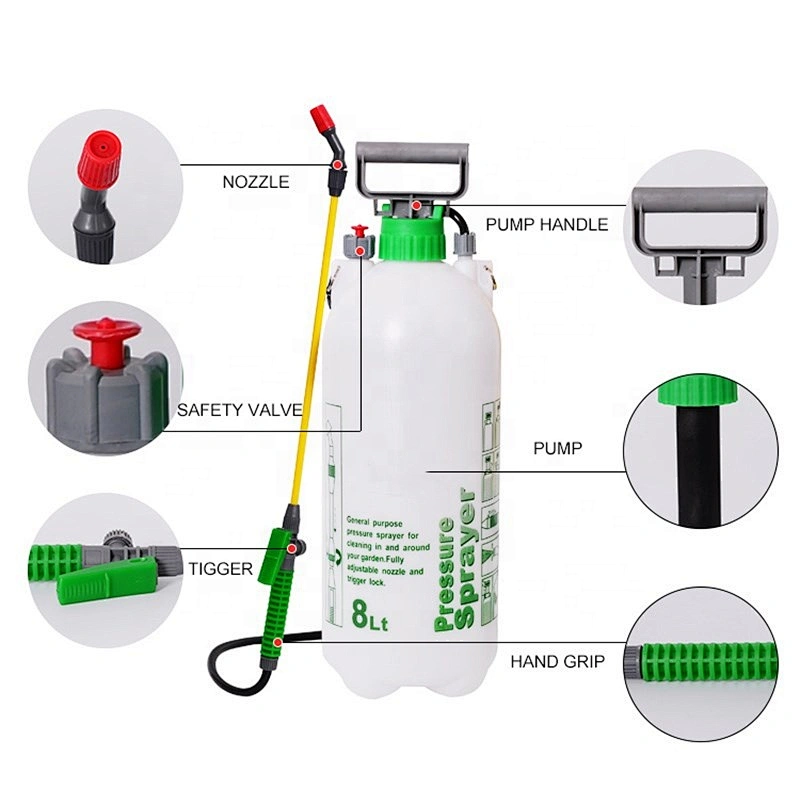 8L Car Washer Shoulder pressure Sprayer