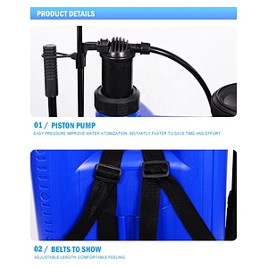 20L manual spray machine Agriculture knapsack hand plastic sprayer