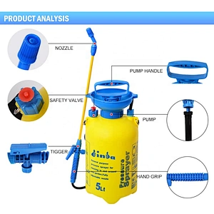 5L Car Washer Shoulder pressure Sprayer
