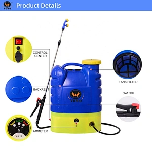 16L Electric sprayers agriculture battery knapsack sprayer