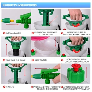 12L Car Washer Shoulder pressure Sprayer