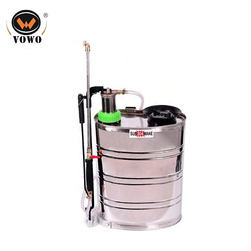 16l  High Quality Stainless Steel Knapsack Agriculture Sprayer