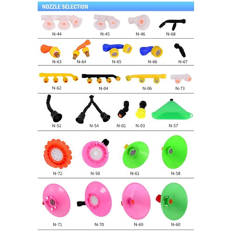 16L manual spray machine Agriculture knapsack hand plastic sprayer