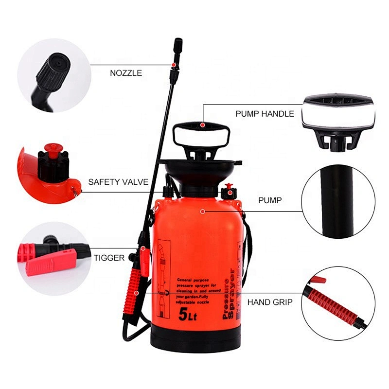 5L Car Washer Shoulder pressure Sprayer