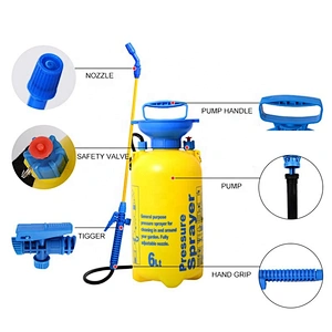 6L Car Washer Shoulder pressure Sprayer