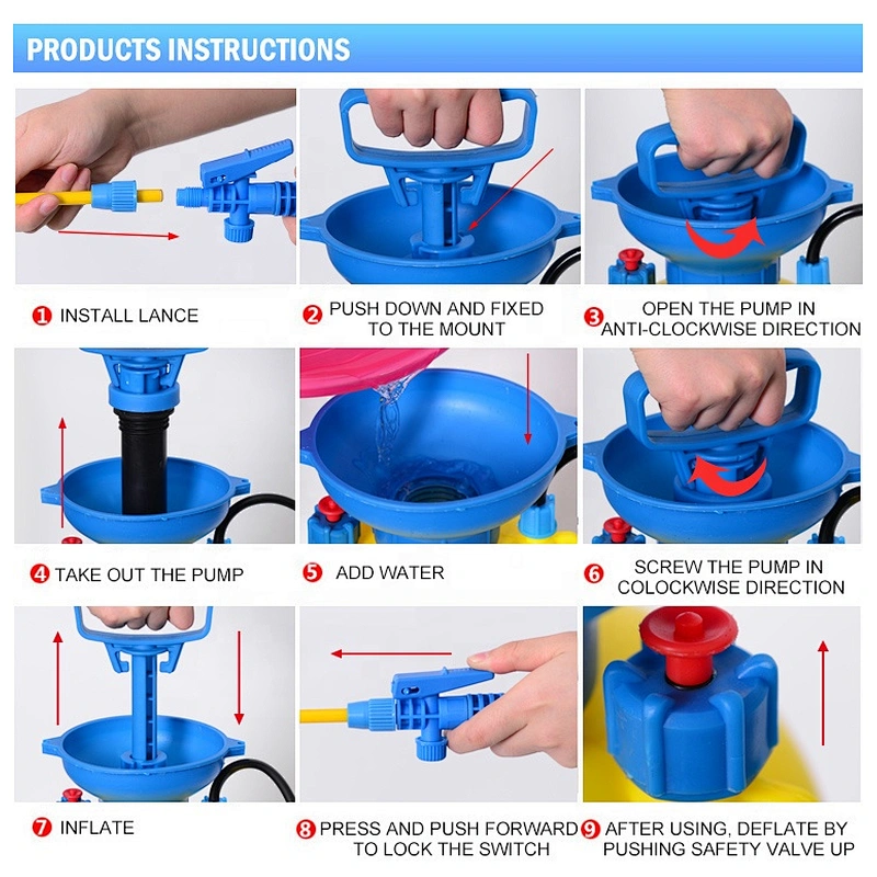 10L Car Washer Shoulder pressure Sprayer