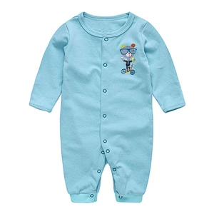 wholesaler newborn baby clothes boy romper long sleeves 3pieces set gift pack