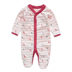 wholesaler newborn baby clothes girl romper long sleeves 3pieces set gift pack