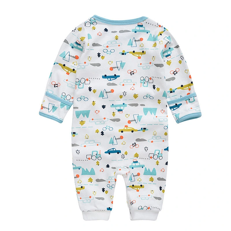 wholesaler newborn baby clothes boy romper long sleeves 3pieces set gift pack