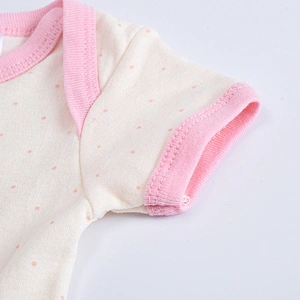 Baby clothes 100%cotton printed baby romper infant bodysuit 8 pcs baby gift set clothing