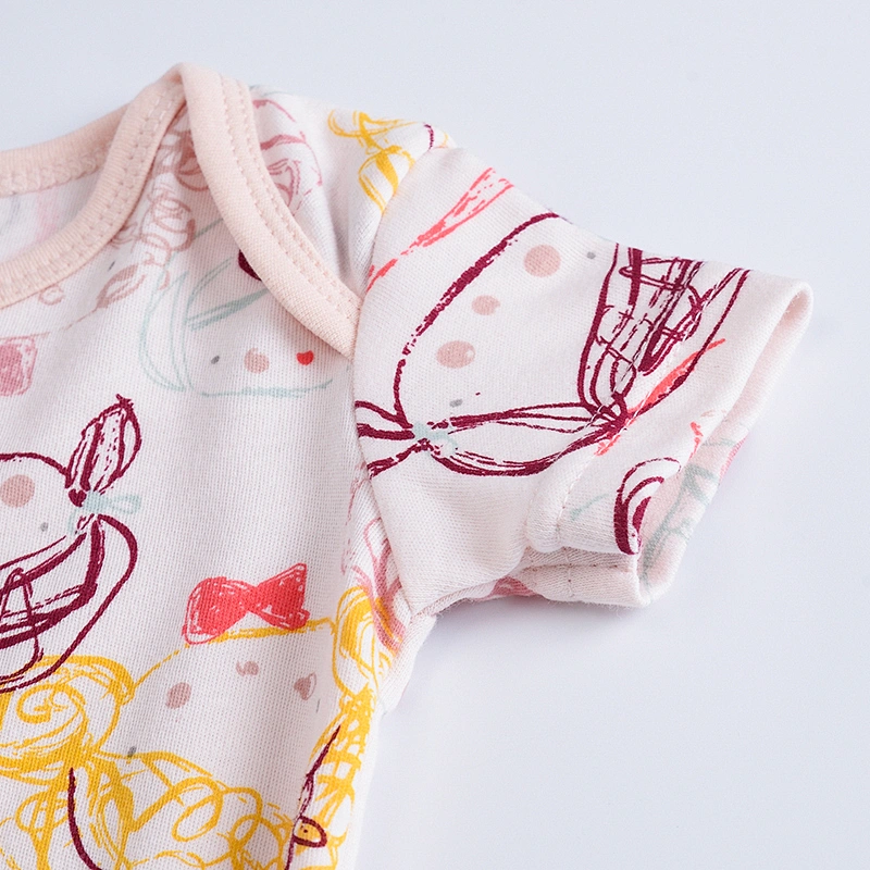 Newborn Baby Bodysuit 3pieces lot Short Sleeve Clothes gift set