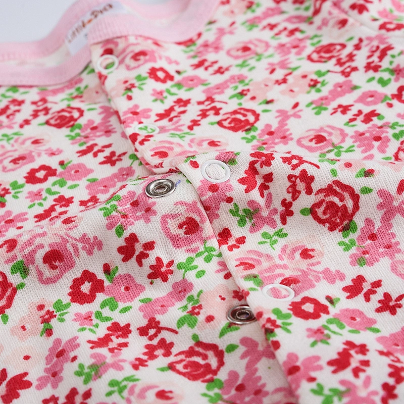 Baby clothes 100%cotton printed baby romper infant bodysuit 8 pcs baby gift set clothing