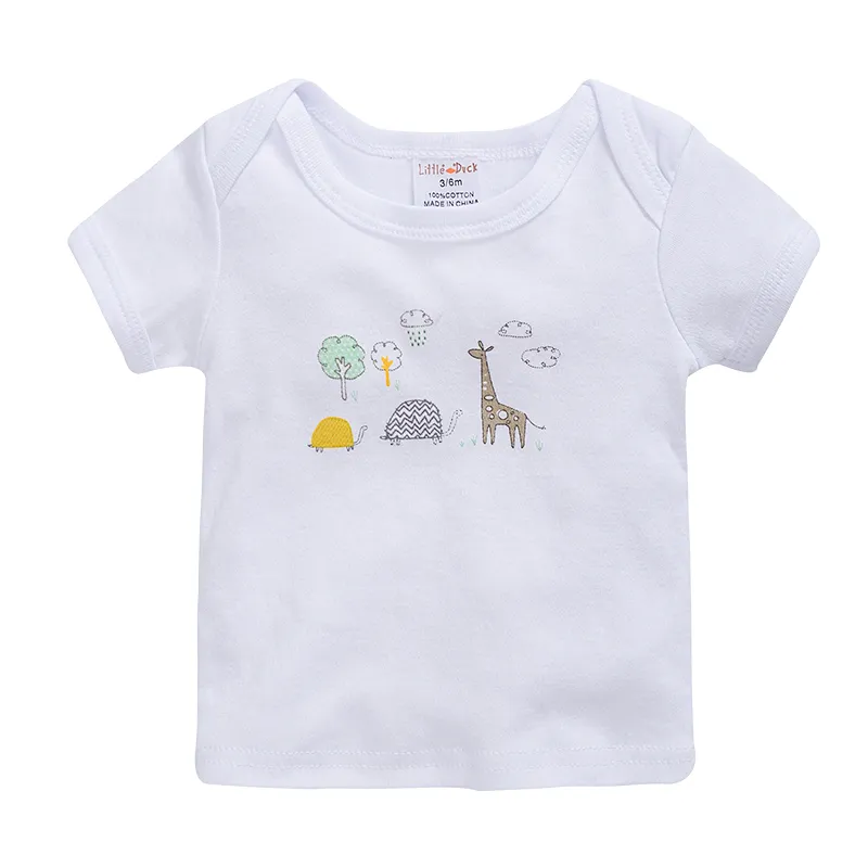 Baby clothes 100%cotton printed baby romper infant bodysuit 8 pcs baby gift set clothing