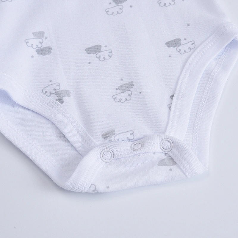 Baby clothes 100%cotton printed baby romper infant bodysuit 8 pcs baby gift set clothing