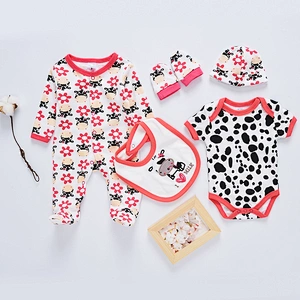 fashion Best Selling Baby girl clothes 5pcs Gift Set