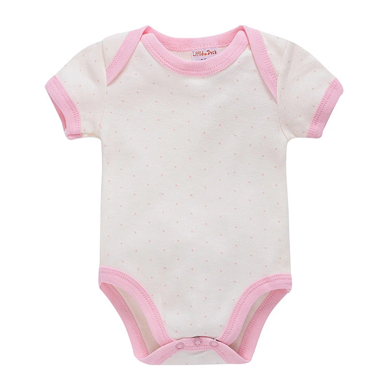 Baby clothes 100%cotton printed baby romper infant bodysuit 8 pcs baby gift set clothing