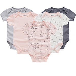 Newborn Baby Bodysuit 5 pieces Clothes gift set