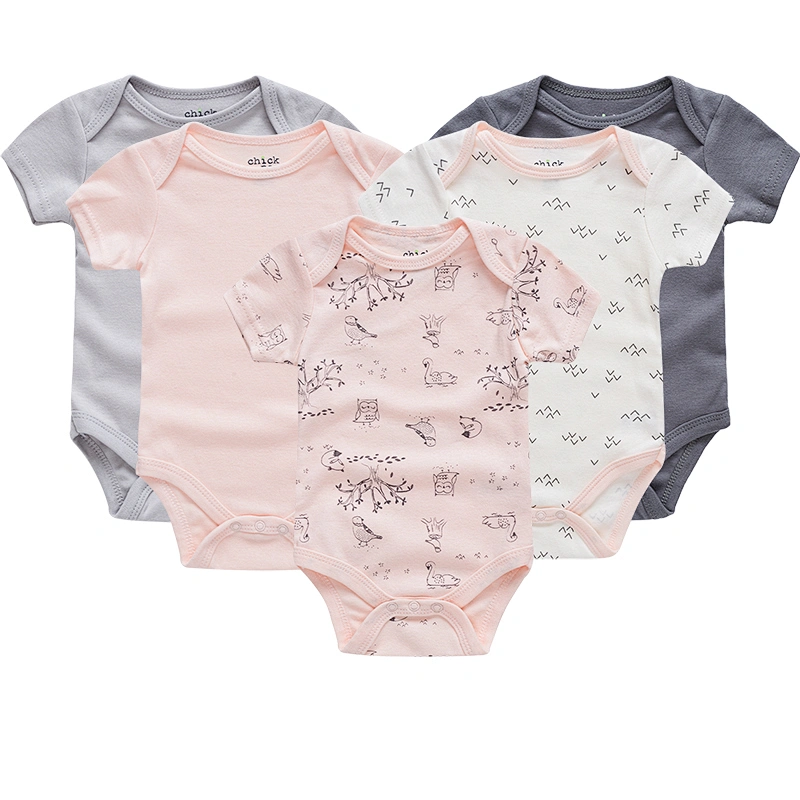Newborn Baby Bodysuit 5 pieces Clothes gift set