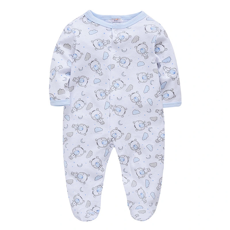 Newborn Baby Boys clothing 5 piece gift set Bodysuit Romper hat bib mittens Set