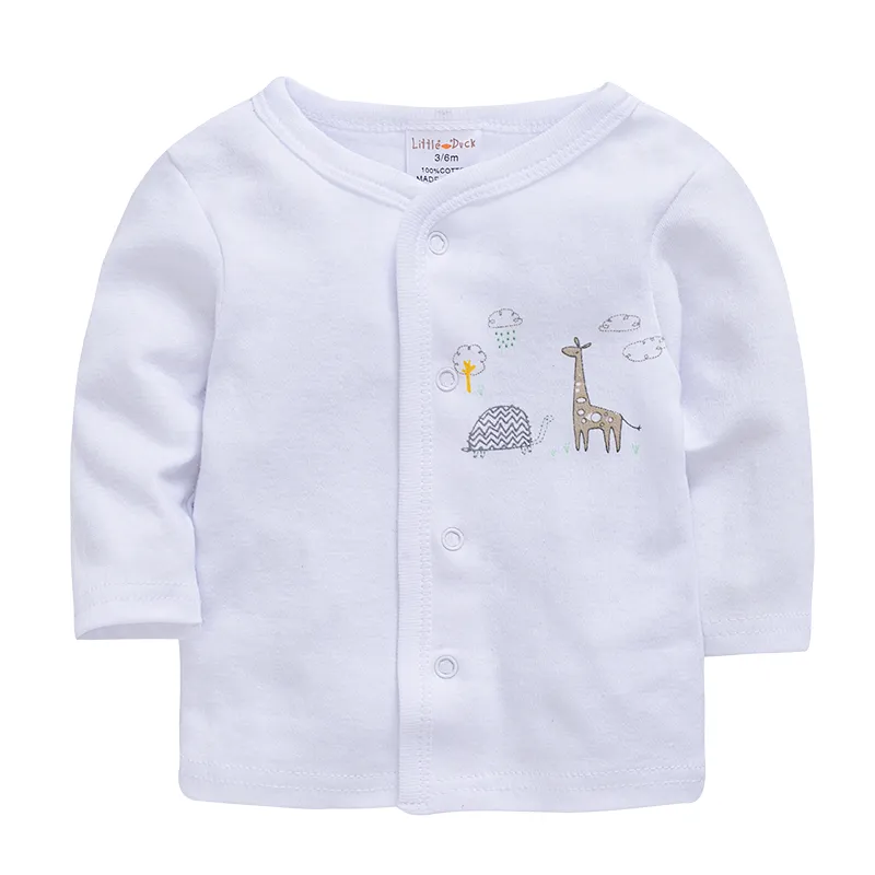Baby clothes 100%cotton printed baby romper infant bodysuit 8 pcs baby gift set clothing