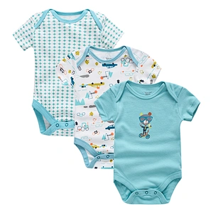 Newborn Baby Bodysuit 3 pieces Clothes gift set
