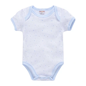 Newborn Baby Boys clothing 5 piece gift set Bodysuit Romper hat bib mittens Set