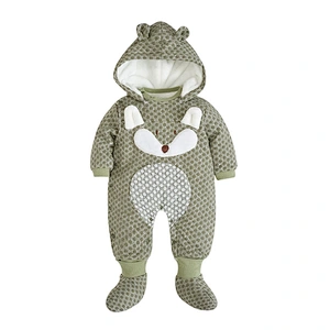 Newborn baby winter warm romper