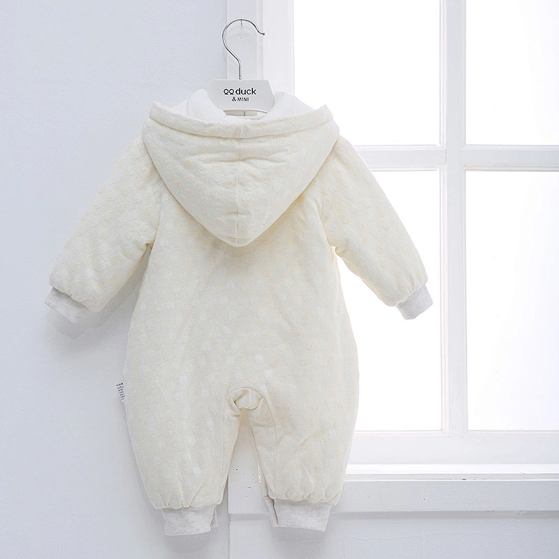 Newborn baby winter warm romper