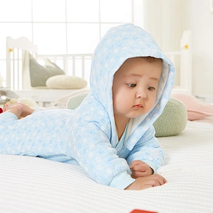 Newborn baby winter warm romper