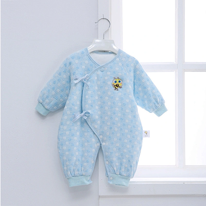 Newborn baby winter warm romper