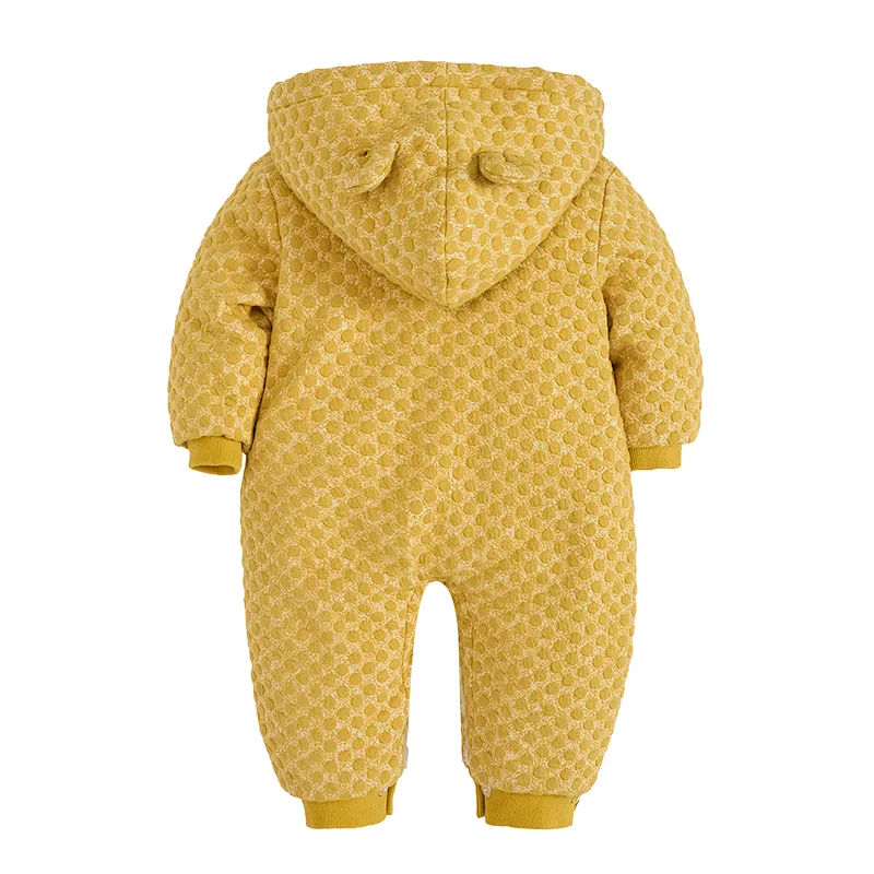 Newborn baby winter warm romper