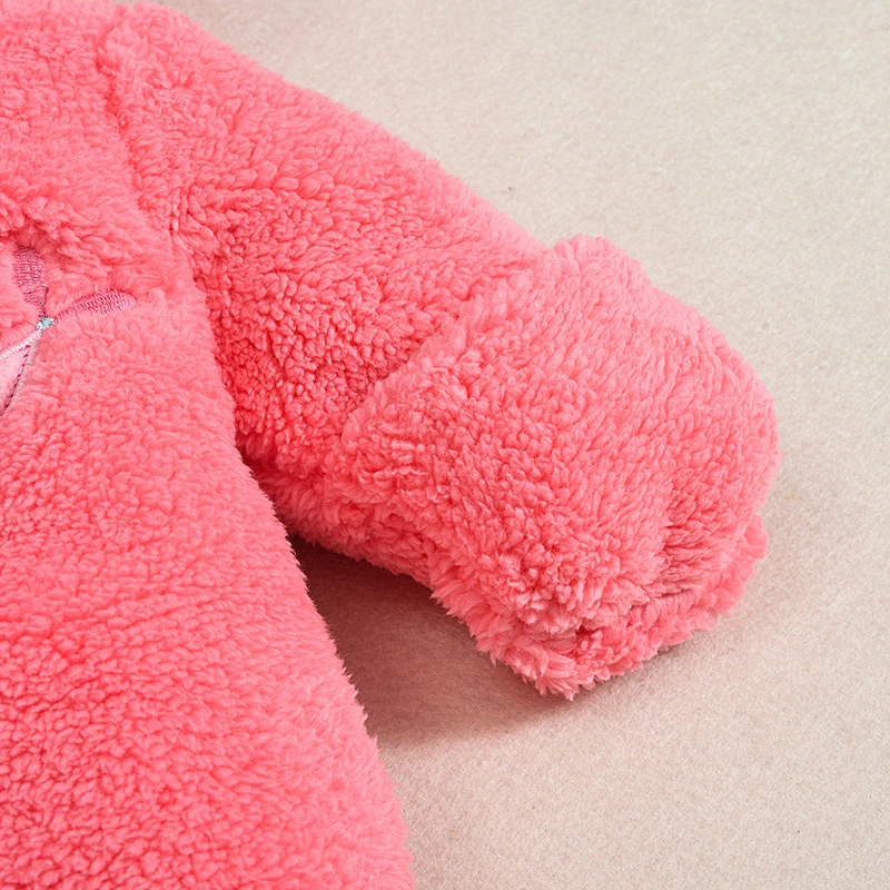 Newborn baby winter warm romper