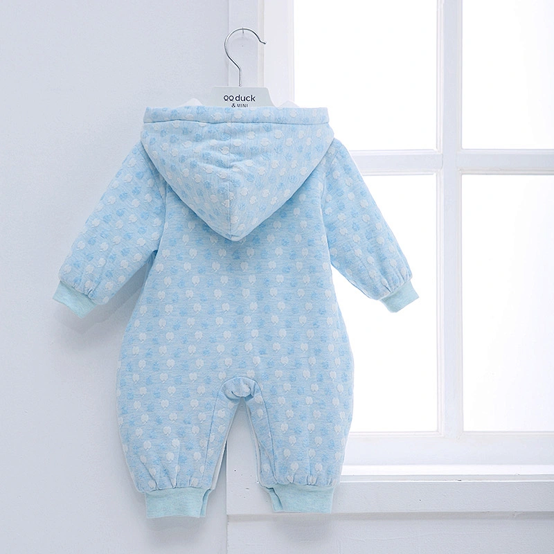 Newborn baby winter warm romper