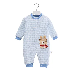 Newborn baby winter warm romper