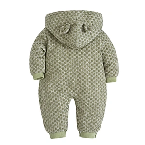 Newborn baby winter warm romper