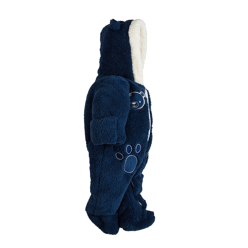 Newborn baby winter warm romper
