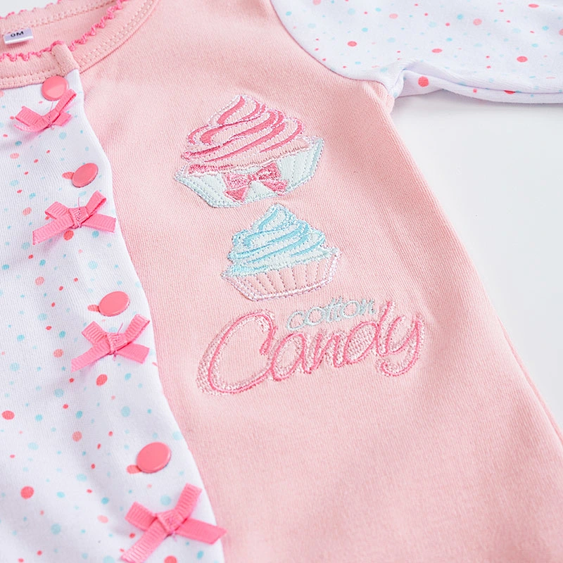 Infant baby girl romper