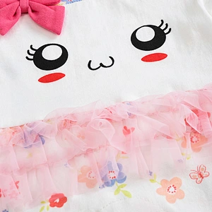 Infant baby girl romper