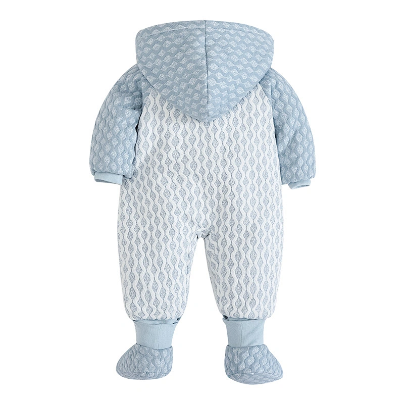 Newborn baby winter warm romper