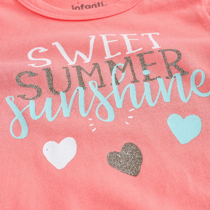 Infant baby girls bodysuit