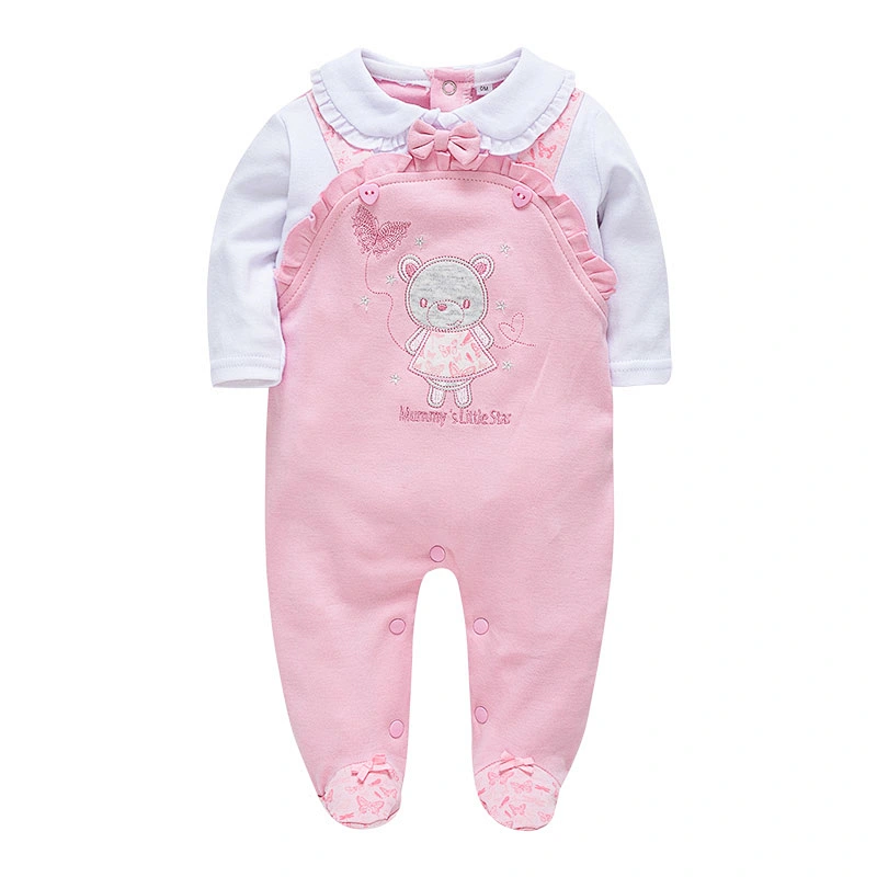 Infant baby girl romper