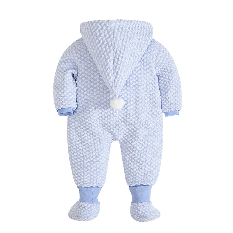 Newborn baby winter warm romper