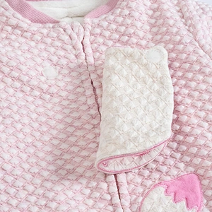 Newborn baby winter warm romper