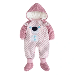 Newborn baby winter warm romper