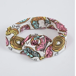 Infant baby girls bodysuit with head band